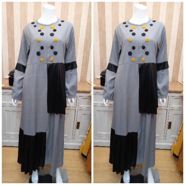 Gamis katun linen