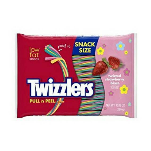 Twizzlers twizted strawberry blast