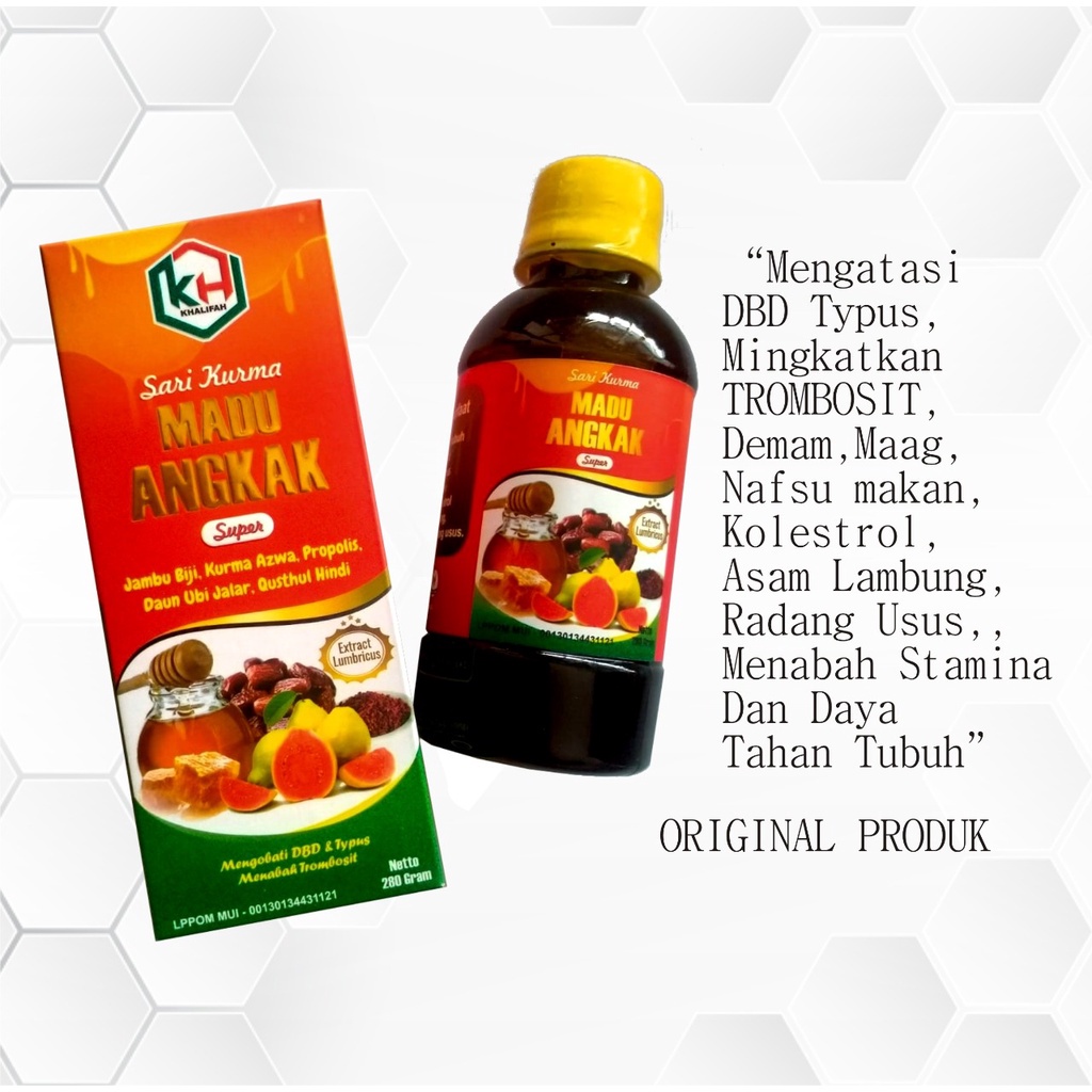 

sari kurma madu angkak super KHALIFAH 280gr