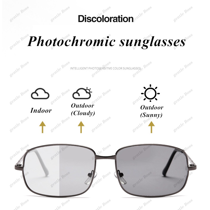 Kacamata Photochromic Polarized Untuk Pria Mengemudi Memancing