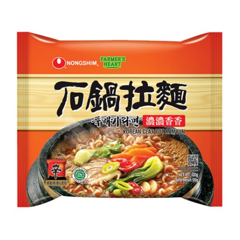

NONGSHIM KOREAN CLAY POT RAMYUN 120GR
