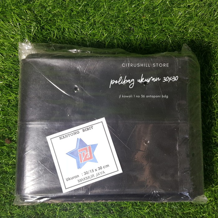 Kantong Bibit Polybag 30x30 cm - per 250gr dan 1kg