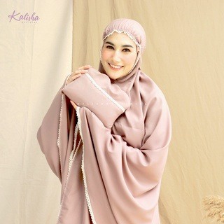 [Defect Sale] Mukena Alana polos Katun polimicro Premium By Kalisha