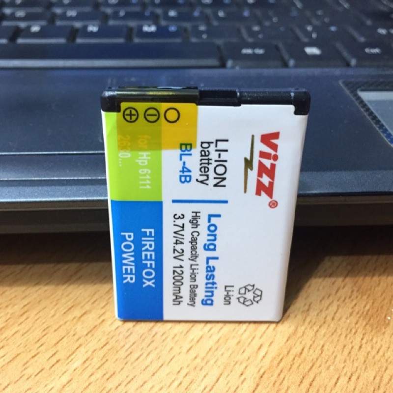BATERAI VIZZ NOKIA BL 4B BATERE BATRE DOUBLE POWER