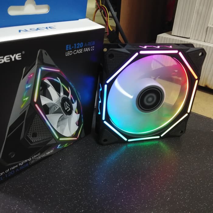 Alseye Fan Casing 12Cm Led RGB/Alseye Pentagon RGB EL-120-AR