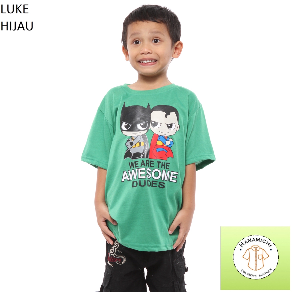 Hanamichi LUKE Kaos Anak Lengan Pendek