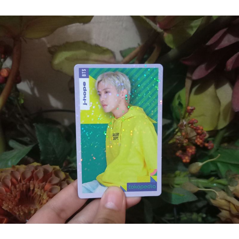PHOTOCARD PC BTS JHOPE TOKO HIJAU NEW HOLO