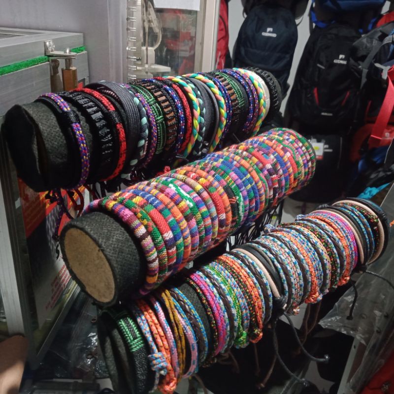 GELANG ETNIK TALI PRUSIK | TALI PARACORD PER METER
