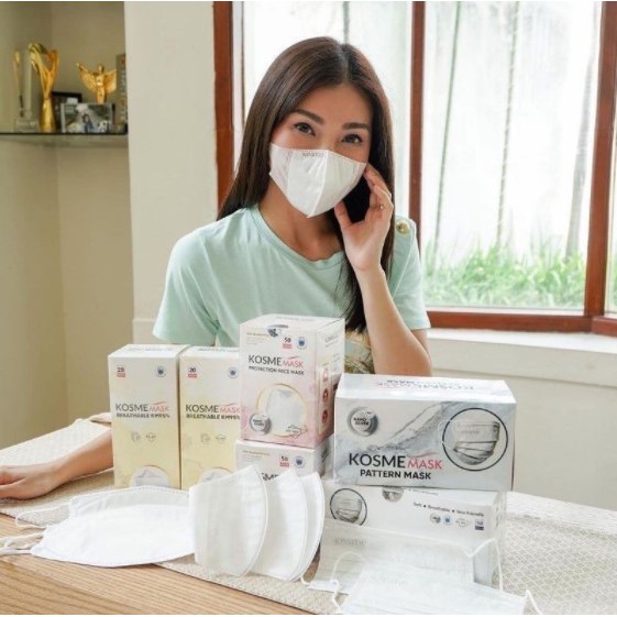 Masker Kosme - Kosme Mask - Nano Silver Masker Kesehatan Satuan