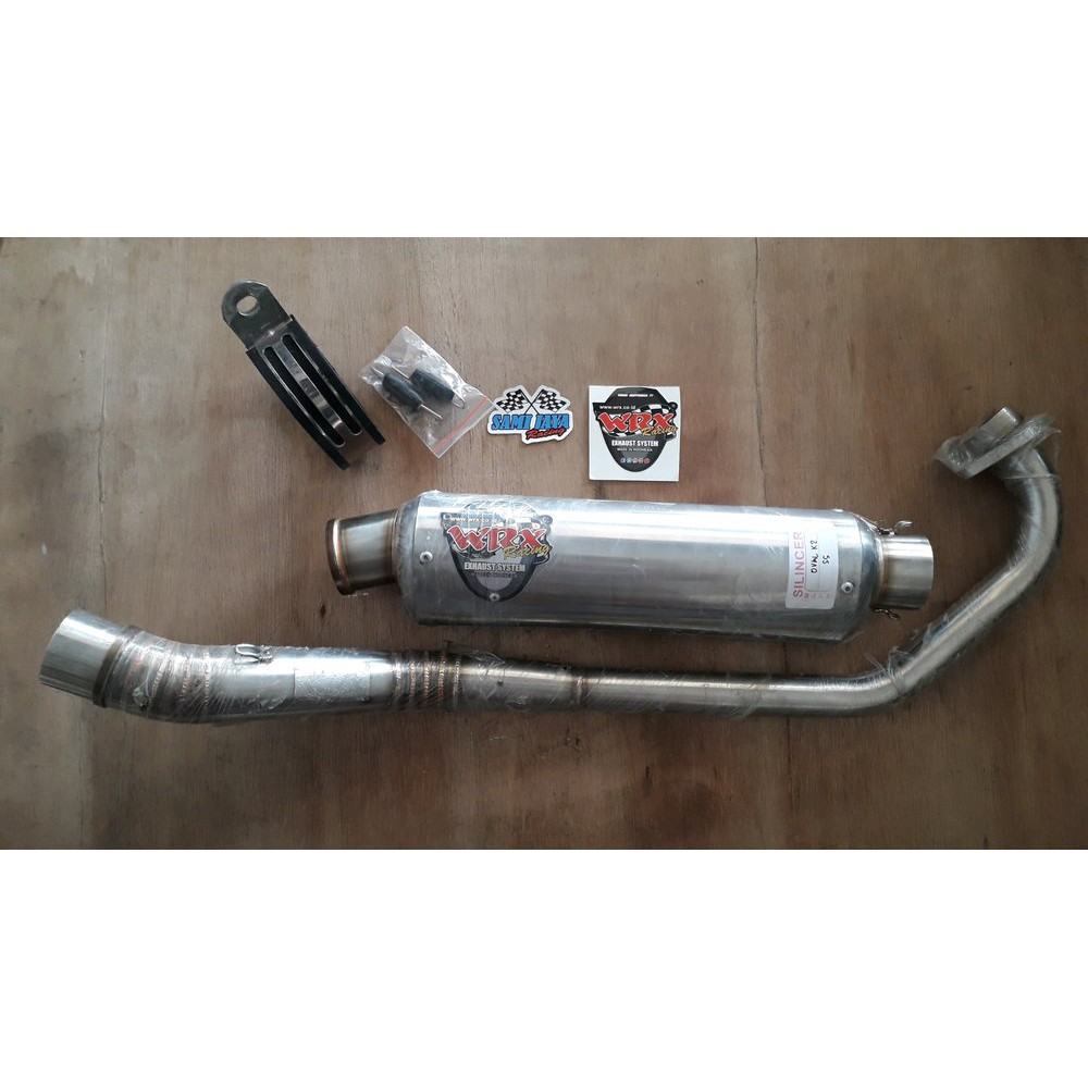 knalpot WRX Oval K1 new MX 135 Murah bac 8228