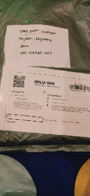 Nabila Batik Jumbo M / 10xl Kemeja Lengan Pendek Motif Daun Kering Murah Batik Jumbo