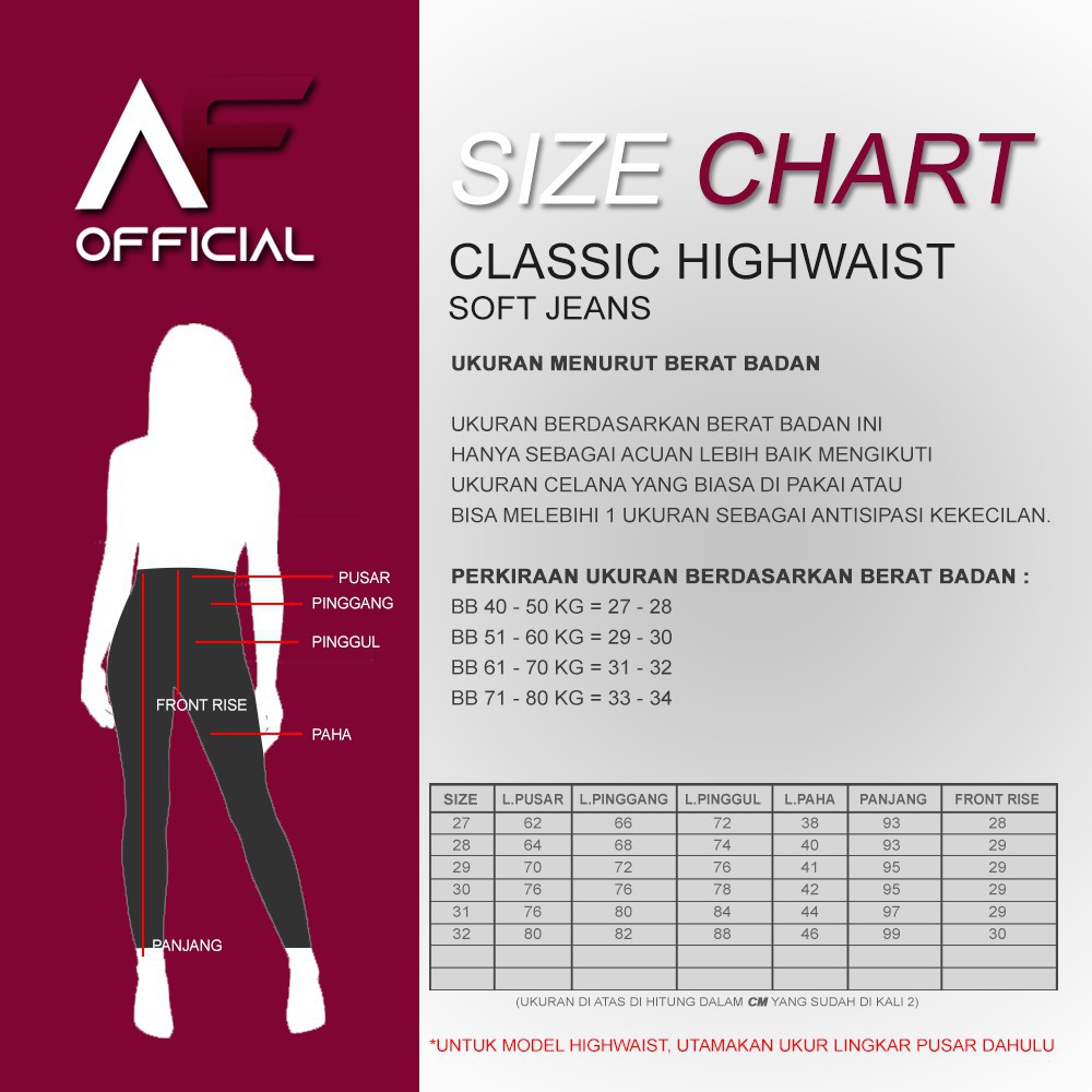 ELEGAN  AF - Classic Highwaist soft jeans