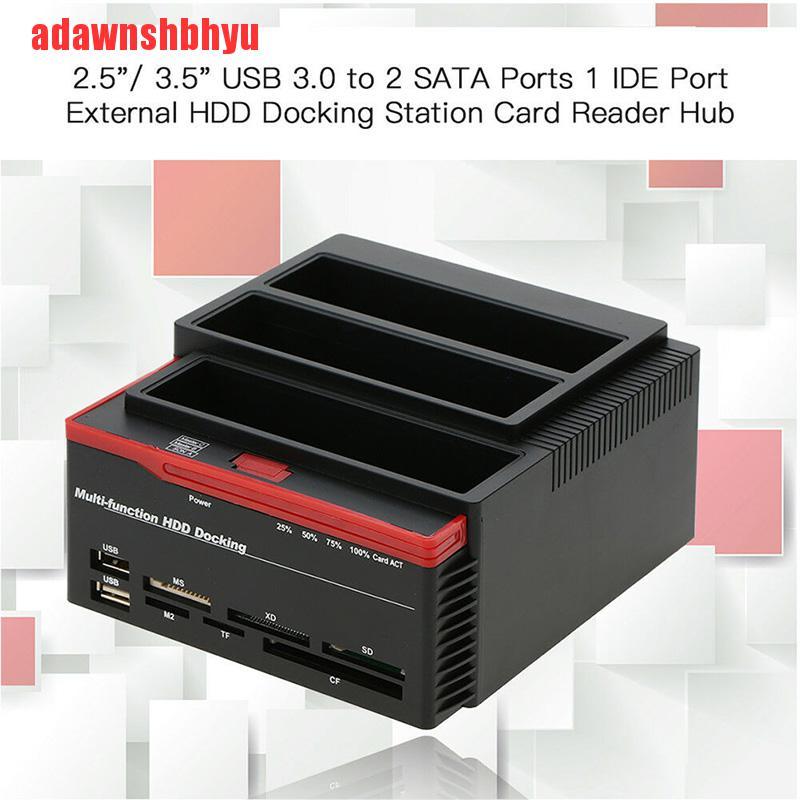 Docking Station Hdd Eksternal Sata Ide 2.5 &quot;/ 3.5&quot;