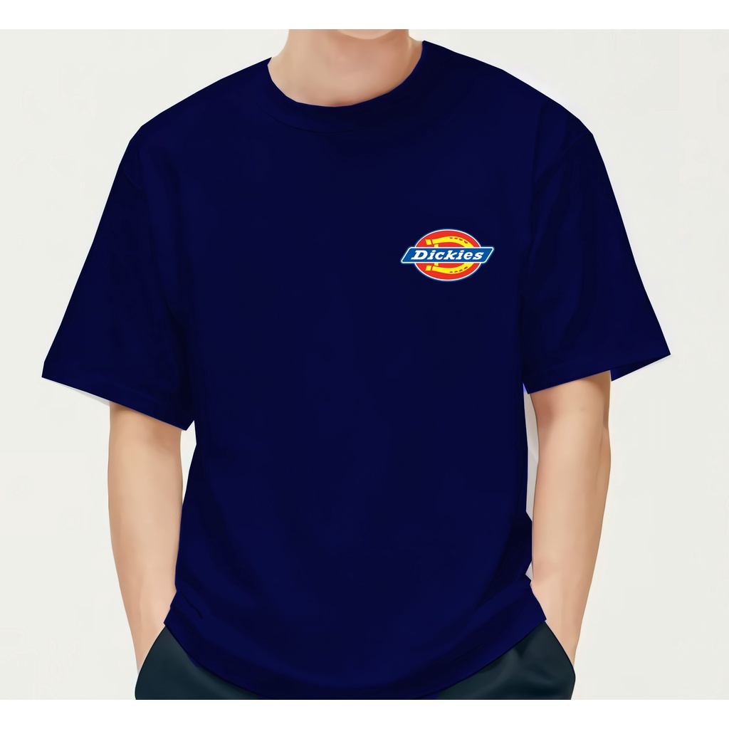 Tshirt Baju Kaos Distro Dickies Logo dada / Kaos Distro Pria Wanita