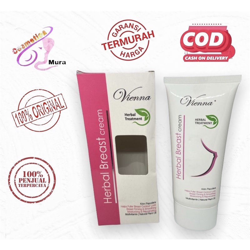 [ BPOM ] vienna cream breast BPOM / CREAM PEMBESAR PAYUDARA VIENNA