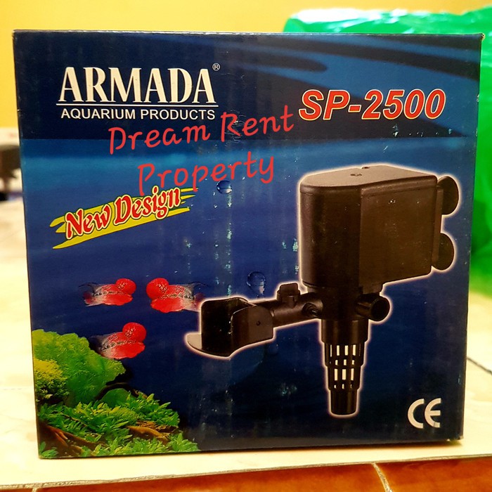 Aqurium Liquid Filter Pompa Celup Akuarium Power Head ARMADA SP2500