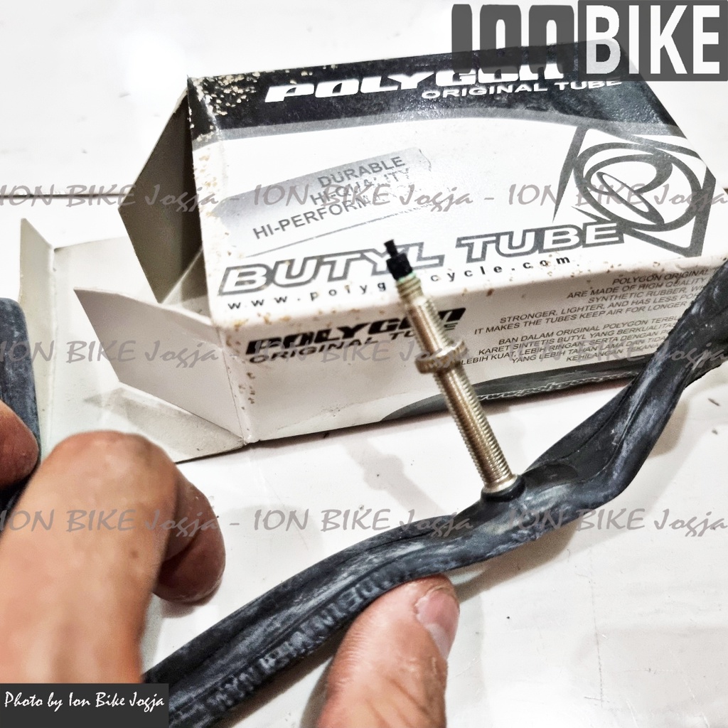 Ban Dalam Polygon 700 x 18 - 23 FV Presta 700x18-23 700c Road Bike - Tube Roadbike Sepeda Balap 700 