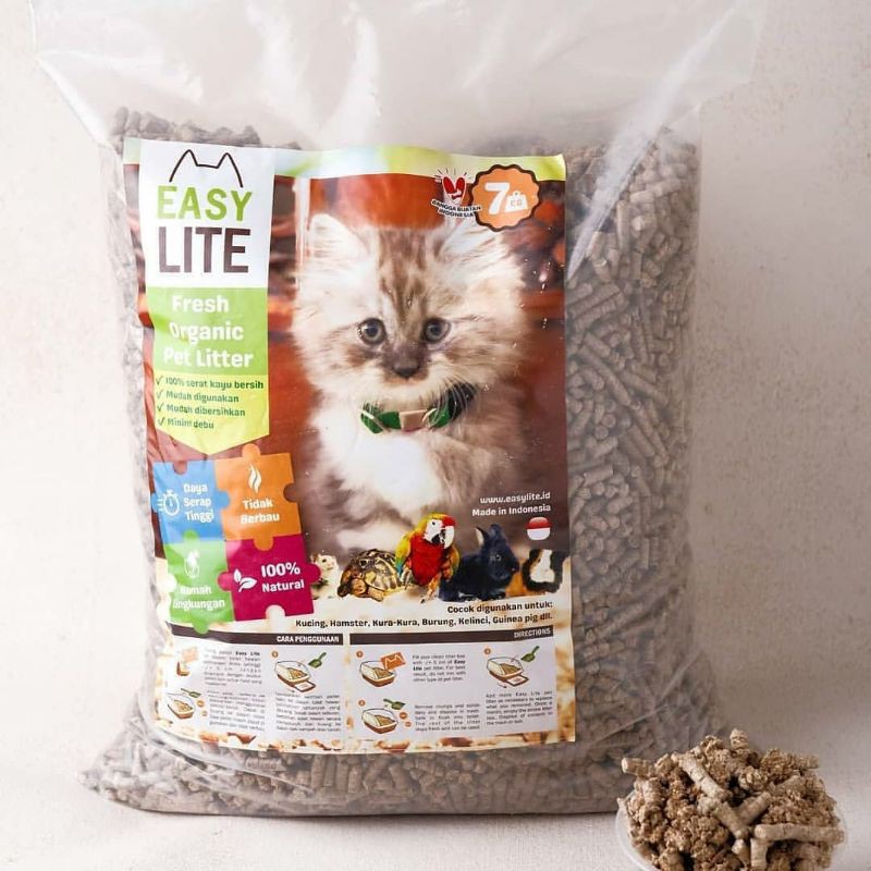 easylite wood pellet pet litter