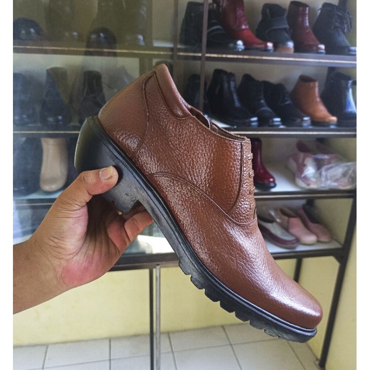 Sepatu kulit Pria Sepatu PDH boots Sepatu Kulit Asli sepatu Pesta