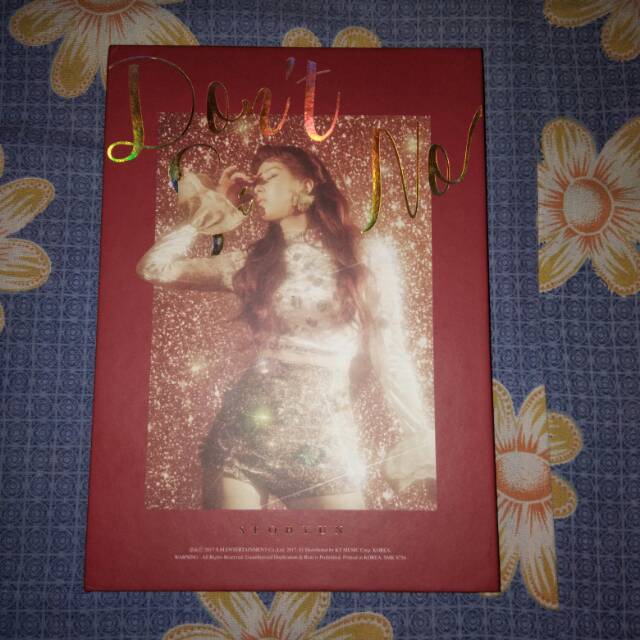 Album Seohyun SNSD / girls' generation "DON'T SAY NO" with pc