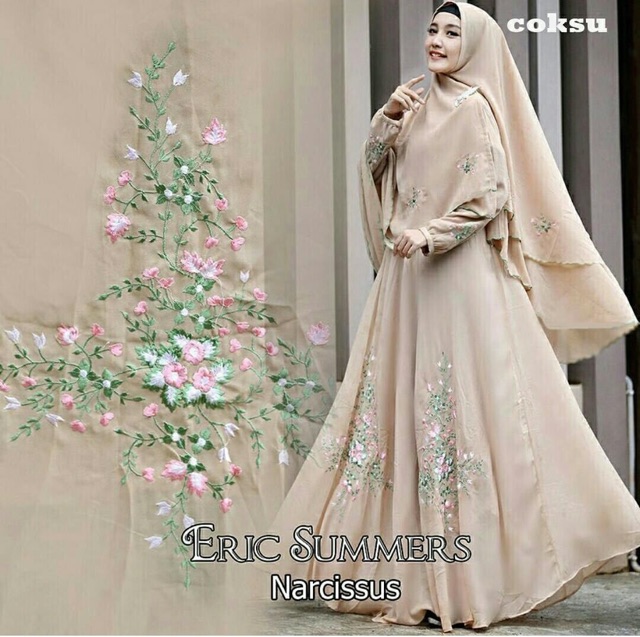 JCK- Syari hijab Narcissus (8 warna)