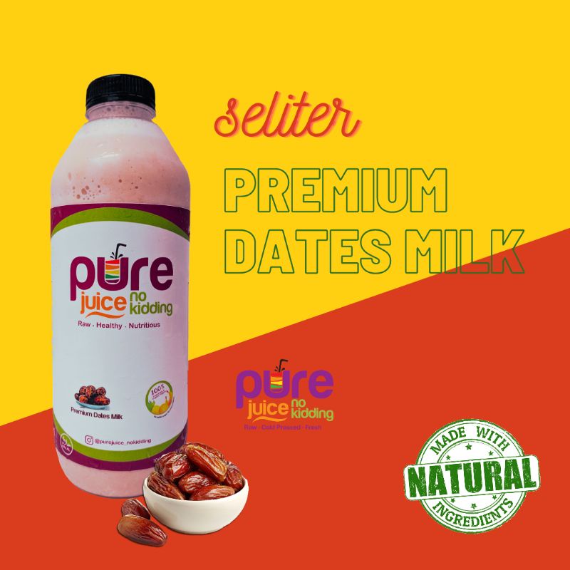 

Susu Kurma Premium 1 L by Pure Juice No Kidding