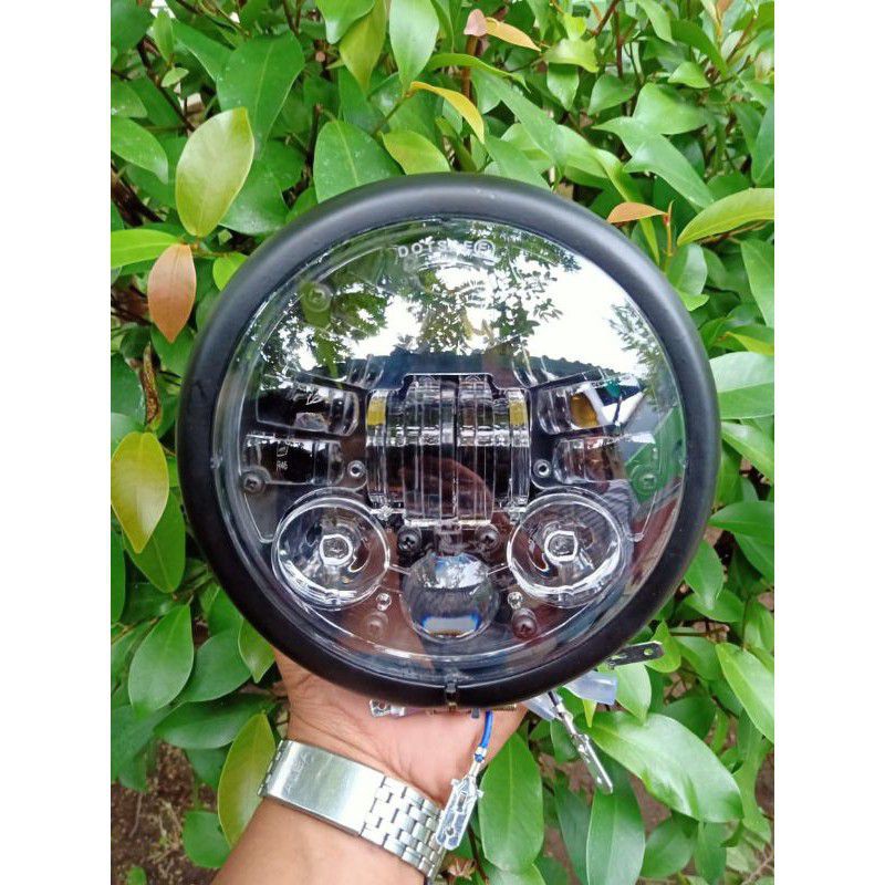 lampu daymaker 16 led set batok jute lampu daymaker 16 led 5,75 inch