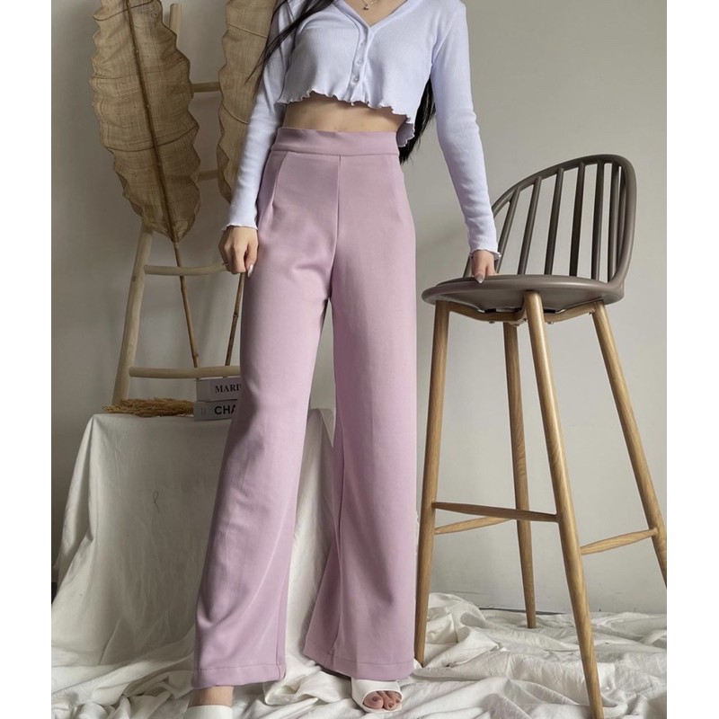 NABO - Dobi Pants ( lilac , cream , white , black )