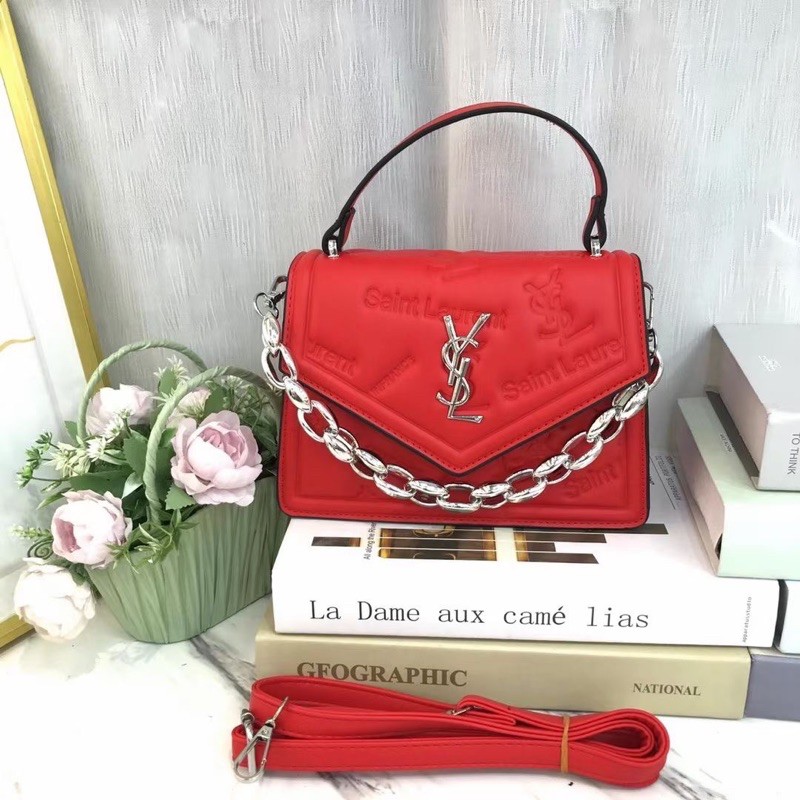 TI 3072 -  TAS WANITA BRANDED TAS SELEMPANG IMPORT MURAH  PREMIUM FASHION - D