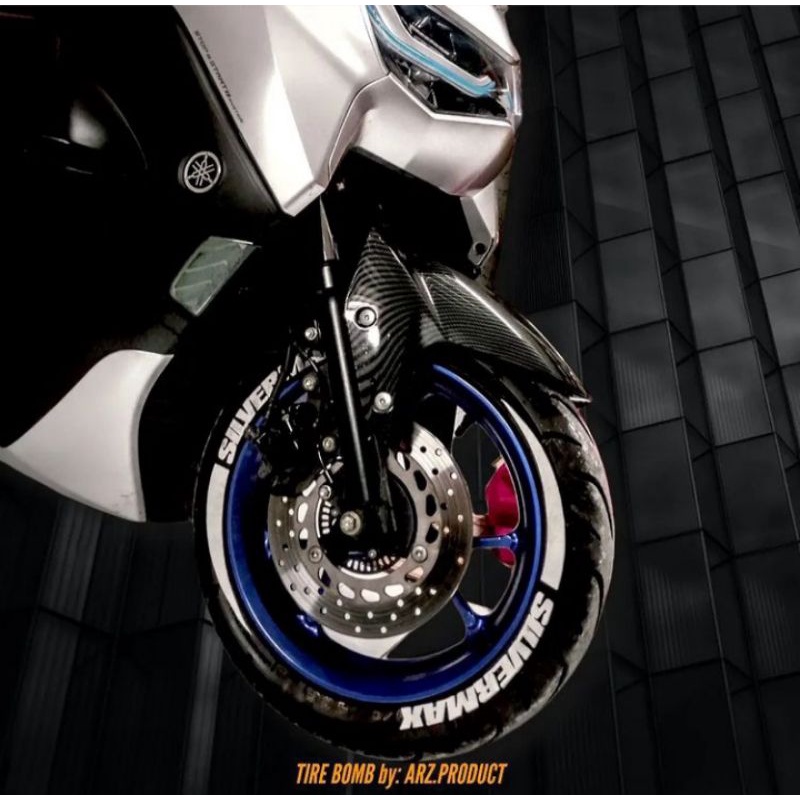 Font Ban-Tire Bomb-Sticker Ban Custom