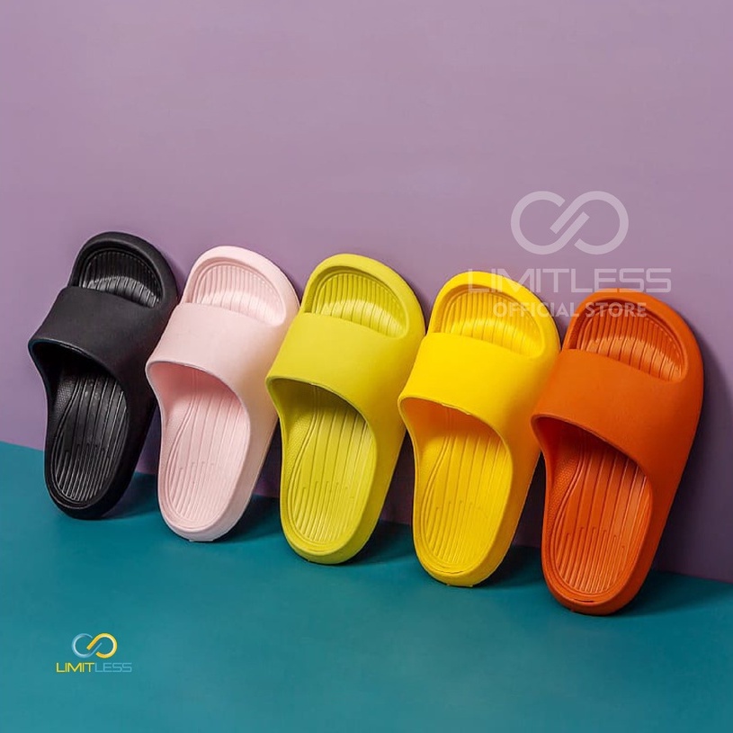 Sandal Anak Perempuan Selop Sendal Anak Laki Laki Unisex Murah Limitless Sandal Anak Karet Lucu Santai Murah