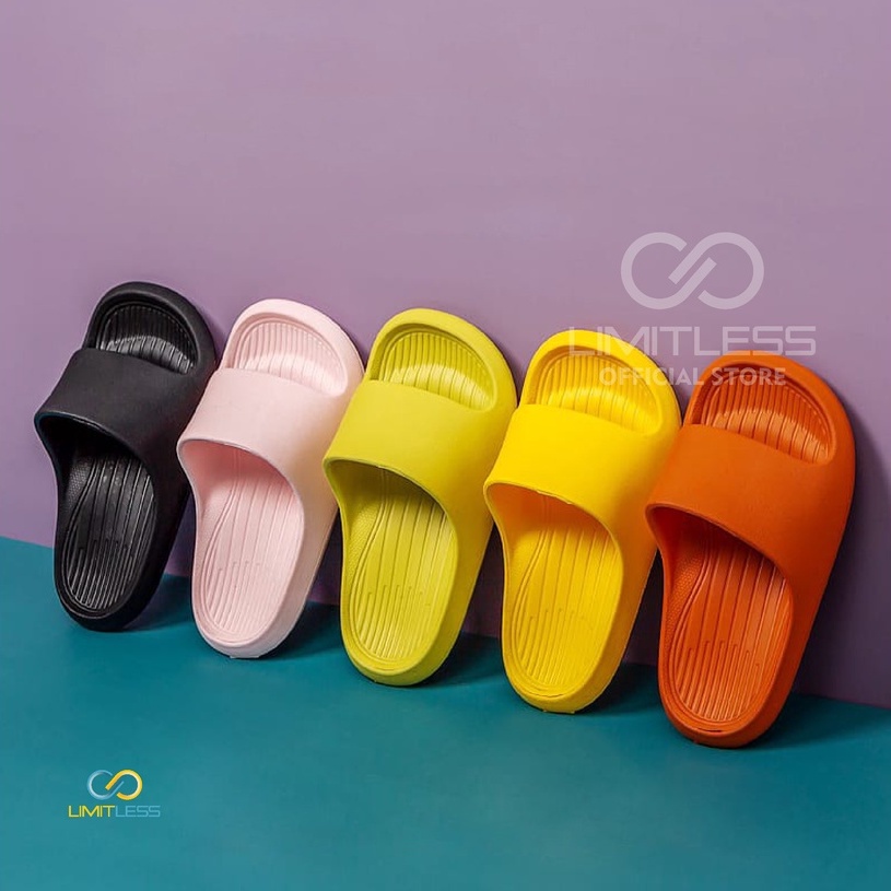 Sandal Anak Selop Eva Ringan Sendal Anak Perempuan Unisex Limitless Sandal Anak Cowok Sendal Balita Empuk Lucu