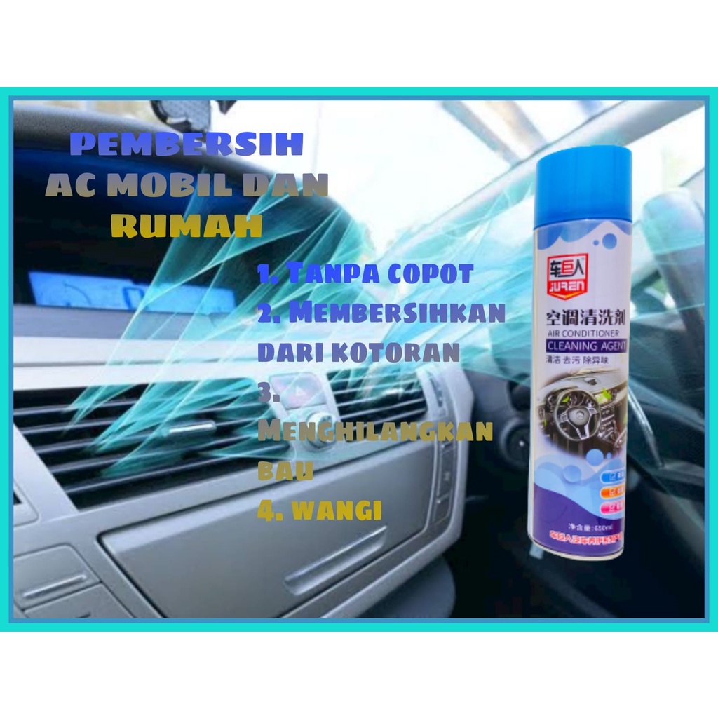 AC REFRESHER MOBIL dan PEMBERSIH AC MOBIL DAN RUMAH / PENYEGAR UDARA AC