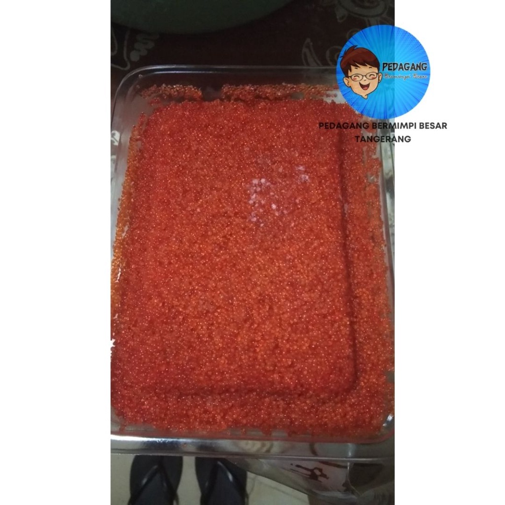 Tobiko Orange 500gr / Telur Ikan Terbang / Flying Fish Roe PREMIUM