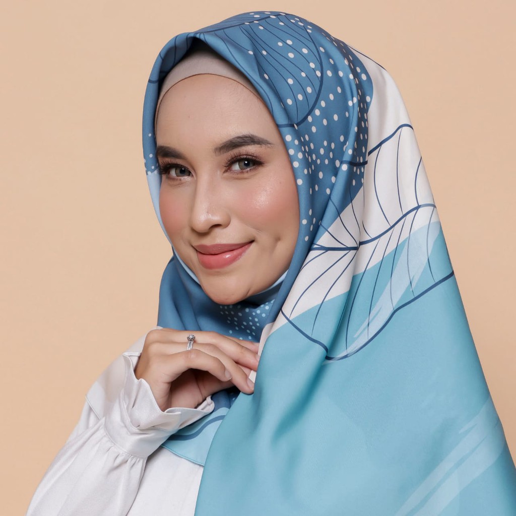 KERUDUNG SEGI EMPAT PRINTING - JILBAB SEGIEMPAT - HIJAB SEGIEMPAT SCARF ANSARA