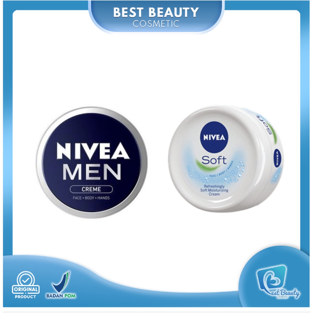 ★ BB ★ NIVEA Soft Cream &amp; Moisturizer / NIVEA Men Creme