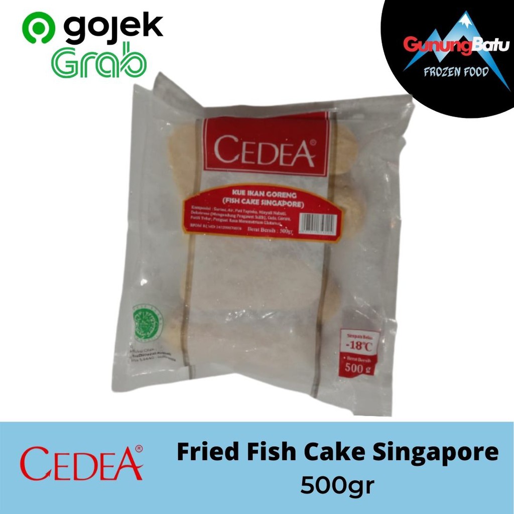 

CEDEA FRIED FISH CAKE SINGAPORE 500gr