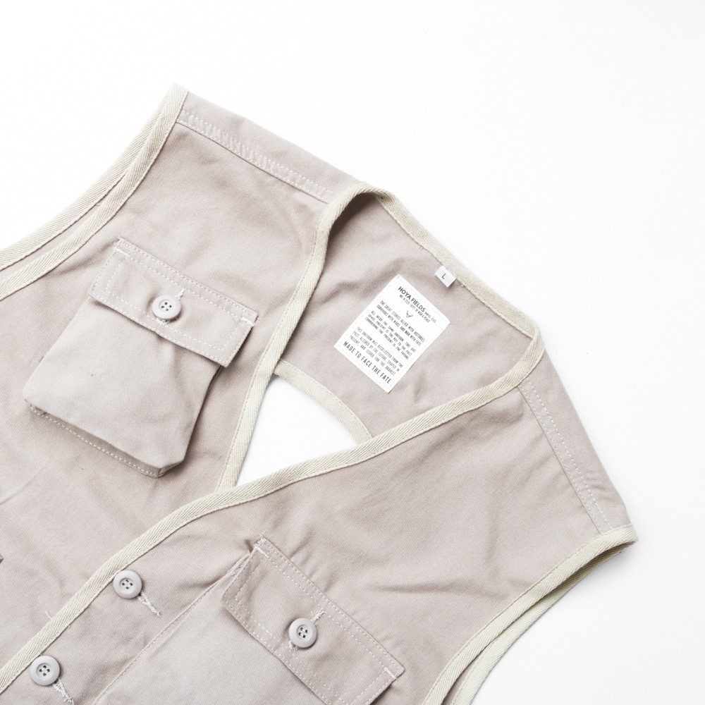 Hoya Fields - C1 Utility Vest – Cream