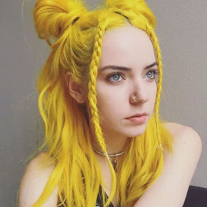 COLOR ME LEMON YELLOW hair color cream