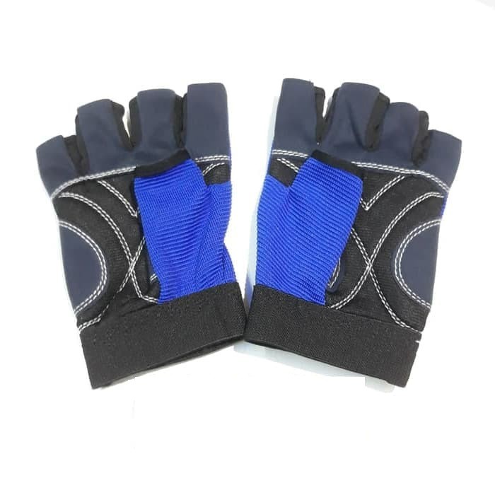 Gloves Sarung Tangan Motor Wolfen Half Finger pendek Glove Half Jari Wolven