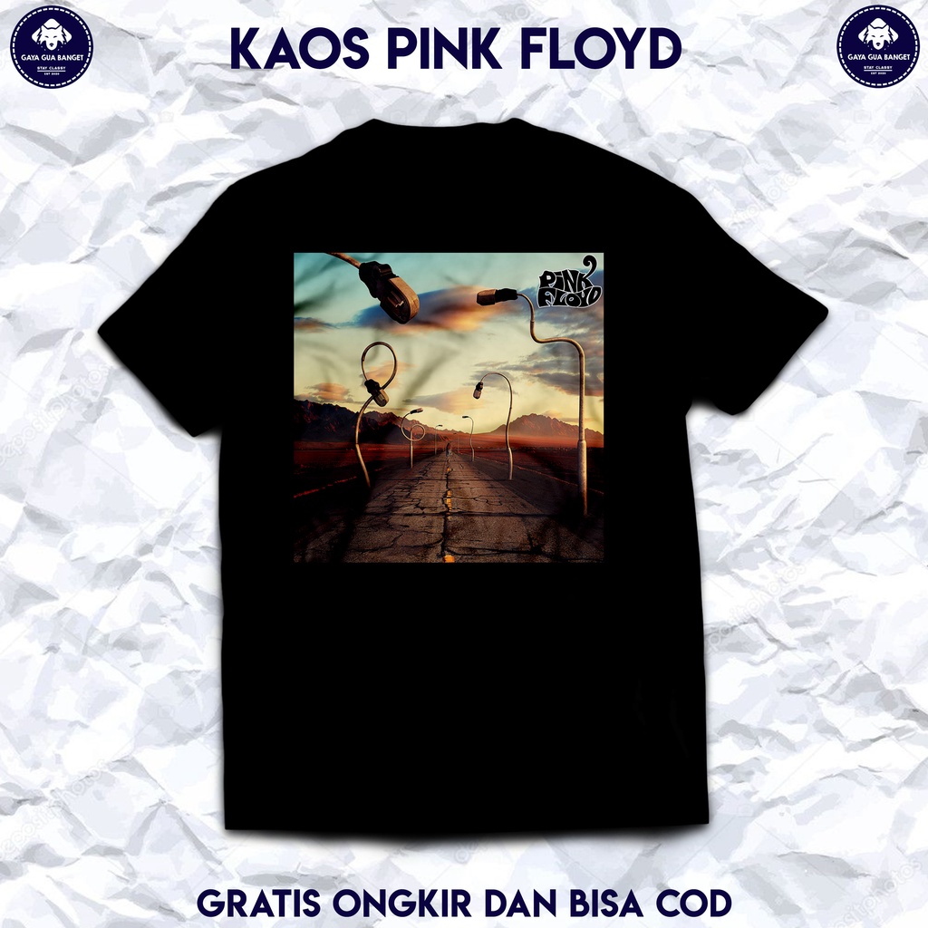 Pink Floyd Kaos Musik Band Rock Original.