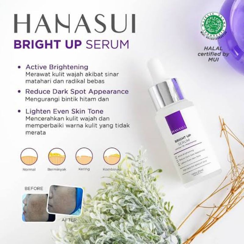 HANASUI BRIGHT UP SERUM- SERUM HANASUI