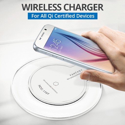 Wireless Charger Charging Samsung iP Fantasy Qi Android IOS Travel Adaptor