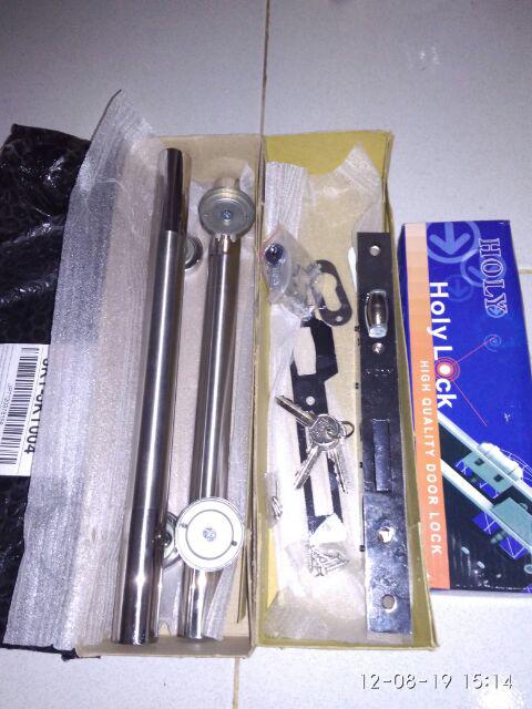Kunci Pintu Set Stanlis,handle Pintu Stanlis Set