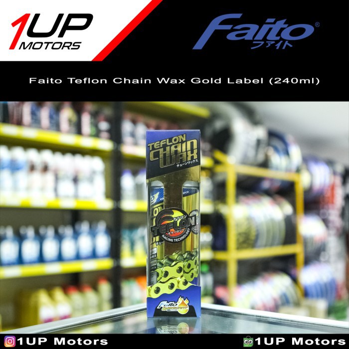 

Faito Teflon Chain Wax Gold Label 240ml