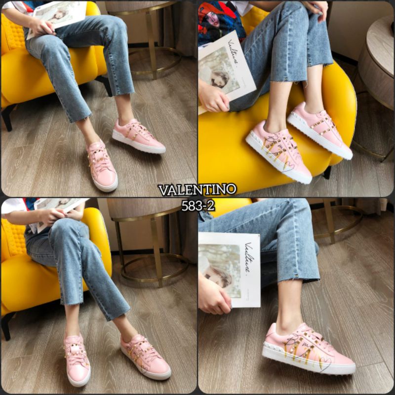 New Arrival Sepatu Wanita Wedges VLTN MURAH  52823