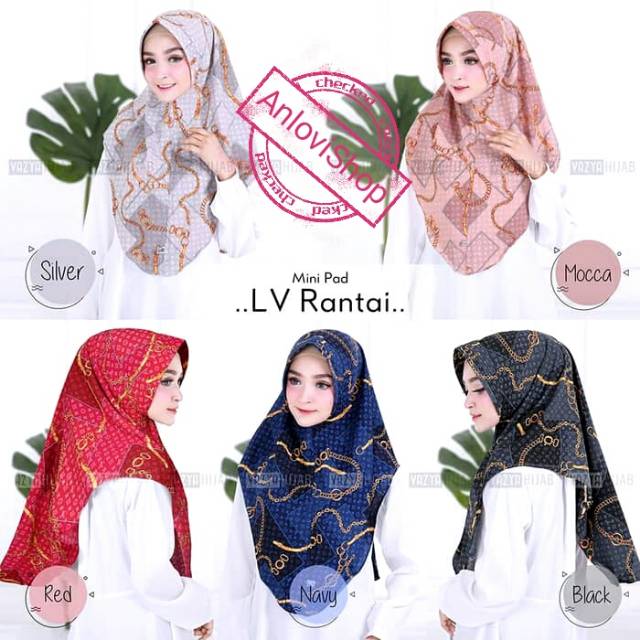 HIJAB MINIPAD LV RANTAI