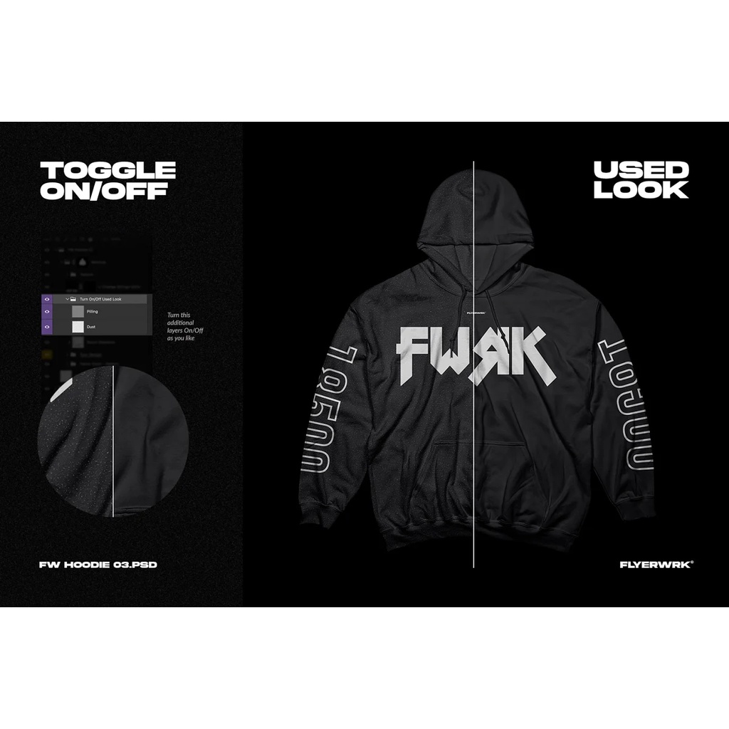 Hoodie Mockup Gildan 18500