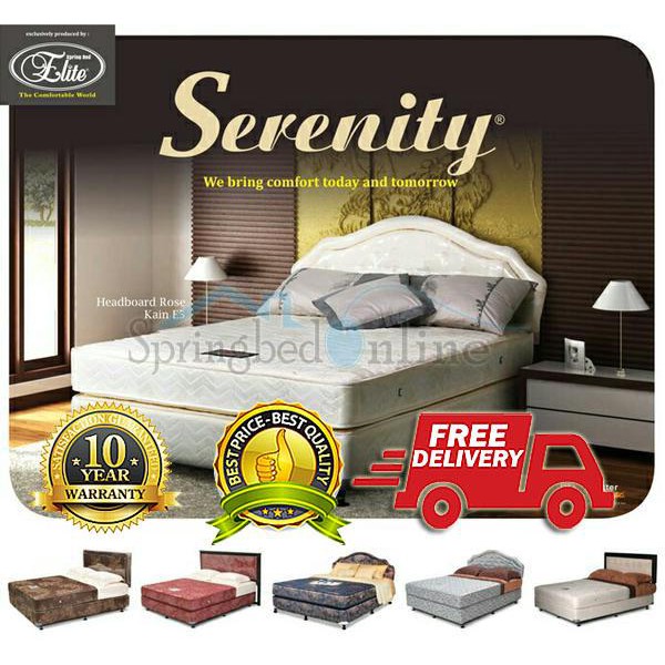 Matras Kasur Springbed Elite Serenity 120x200 Harga Pabrik