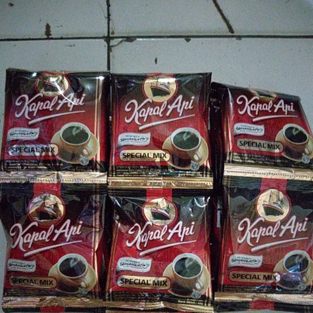 

Kopi kapal api spesial mix 1 rt 10 pcs